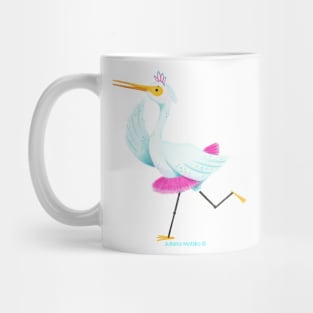 Egret Ballerina Mug